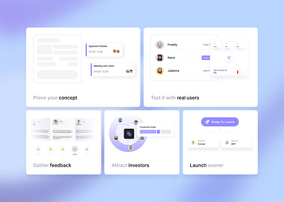 Service section bento cards v1 bento bento grid component dashboard features section figma illustration service page web app