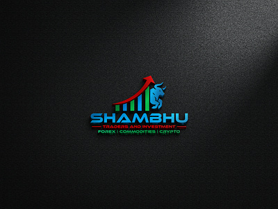 Shambhu Traders and Investment Logo Design crypto logo shambhu logo stock logo stock market logo stocks logo trade logo trader logo trading logo