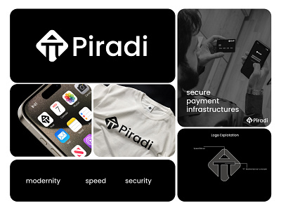 Fintech brand logo design banking brand identity branding fintech logo logo design logos modern logo money tech top transfer unique logo