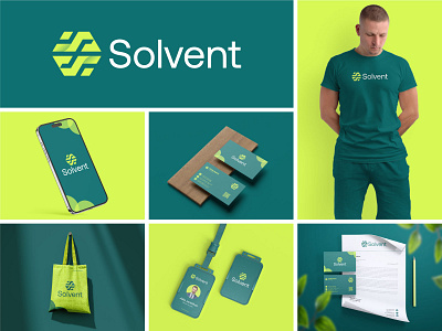 Solvent Logo and Branding Design brand guidelines brand identity brand style guide branding custom logo design graphic design icon identity logo logo designer logodesign logos minimal logo s logo symbol typography vector