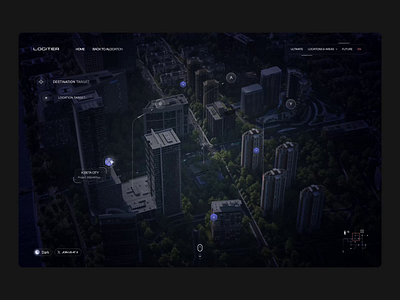 Logiter - City Presentation Builder adventure awwwards city dubai gasp homepage landing page loader qatar saas startup tour tourism travelling ui ux web design webflow webflow template webgl website