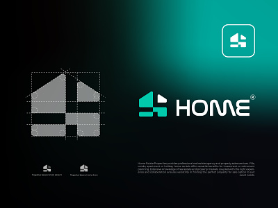 Home Real Estate Logo Design, Small Letter h + Home - Unused brand identity branding company logo construction logo home logo identity letter h letter h home logo logo design logodesigner logos logotype modern real estate logo monogram property logo real estate real estate logo realty logo symbol