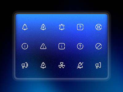 Modern Broken Alert Icons By Iconstica alert icon icon library icon pack icon set icons