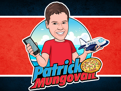 famous blogger, Patrick Mungovan, cartoon logo,cartoon character blogger logo cartoon cartoon blogger cartoon character cartoon design cartoon designer cartoon logo cartoon portrait cartoonsaz character design custom cartoon logo famous cartoon fiverr project logo logo design male influencer patrick mungovan personalized cartoon logo profiles