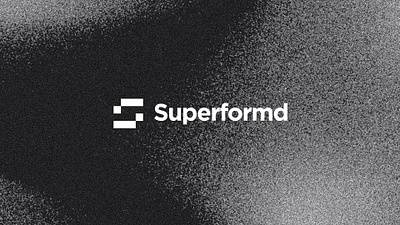 Superformd Logo brand identity branding custom design icon identity letter s logo logo design logodesign logomark mark minimal minimal logo monogram negative space pixel superformd ui
