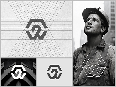 Geometric GW Monogram Logo- Strong & Bold Identity- Up For Sale! boldmonogram brand identity brand identity designer branding constructionlogodesign geothermallogo gridlogodesign gwbrandidentity gwconstructionlogo gwemblem gwicon gwindustriallogo gwlogodesign gwmonogram hexagonlogo industriallogodesign logo logo designer logodesign modernmonogram