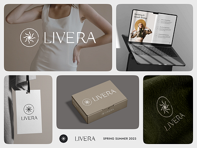LIVERA – Fashion Brand Identity Design brandidentity branding brandpresentation consciousfashion elegantdesign fashionbranding fashiondesign logodesign logomark luxurybranding minimalbranding modernlogo neutraltone sustainablebranding visualidentity