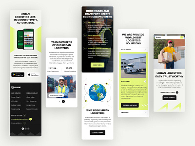 Logistics - web design - landingpage - Responsive design cargo website dashboard dashboard ui delivery website dribbble homepage landing page landingpage design logistic landing page logistic website moving company portfolio truck website ui design web design web ui website design website mockup website ui design