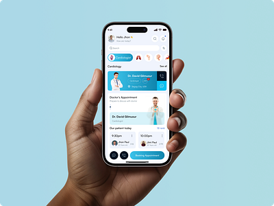 Doctor Appointment App android app application apps call screen creative doctor appointment doctors health userinterface app illustration ios ios app medical minimal onboarding profile ui design user experience ux design video chat