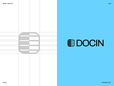 Docin logo Design brand book branding design grid identity logo logo ai logo design logo designer logo mark logo type modern logo typography ui visual identity