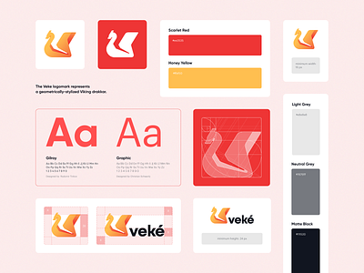 Veke Branding Guide brand brand design brand identity branding branding design design identity illustration logo logo design