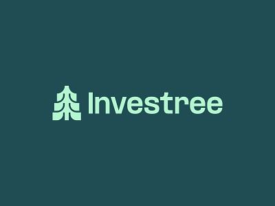 Investree Logo Design brand branding budget design finance financial icon invest investment investor logo logodesign minimal savings tree