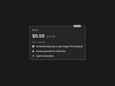 Pricing Card Design bento bento card bento card design bento design card card design design figma figma design graphic design landing page design ui ui design uiux ux ux design web web design website website design