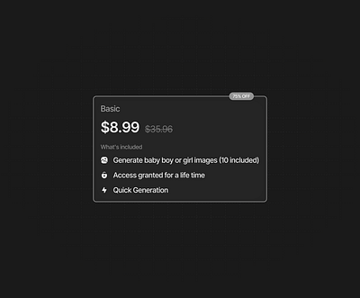 Pricing Card Design bento bento card bento card design bento design card card design design figma figma design graphic design landing page design ui ui design uiux ux ux design web web design website website design