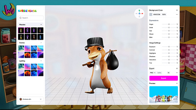 Meme 3d Editor 3d meme crypto crypto coin design landing page meme meme coin meme coin landing page meme template meme ui meme website memecoin memecoinlanding page memegraphics pepe token website design