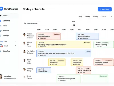 SyncProgress | Saas Task Management Product | Figma adobe xd branding clean ui designer figma mobile app design product design research design saas designer saas product software design syncprogress task management software ui user centered design user experience user experience design user experience strategy ux ui design wireframing