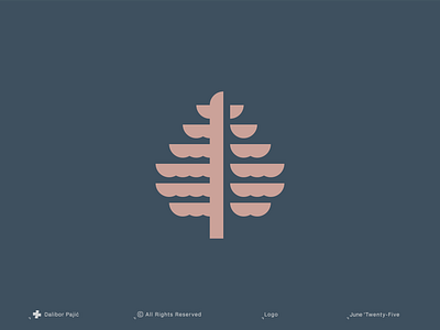 Cook's Pine branding cedar foreste geometry graphic design green icon illustration logo mark minimalist modern nature new zealand outdoors pacific plant travel tree wood