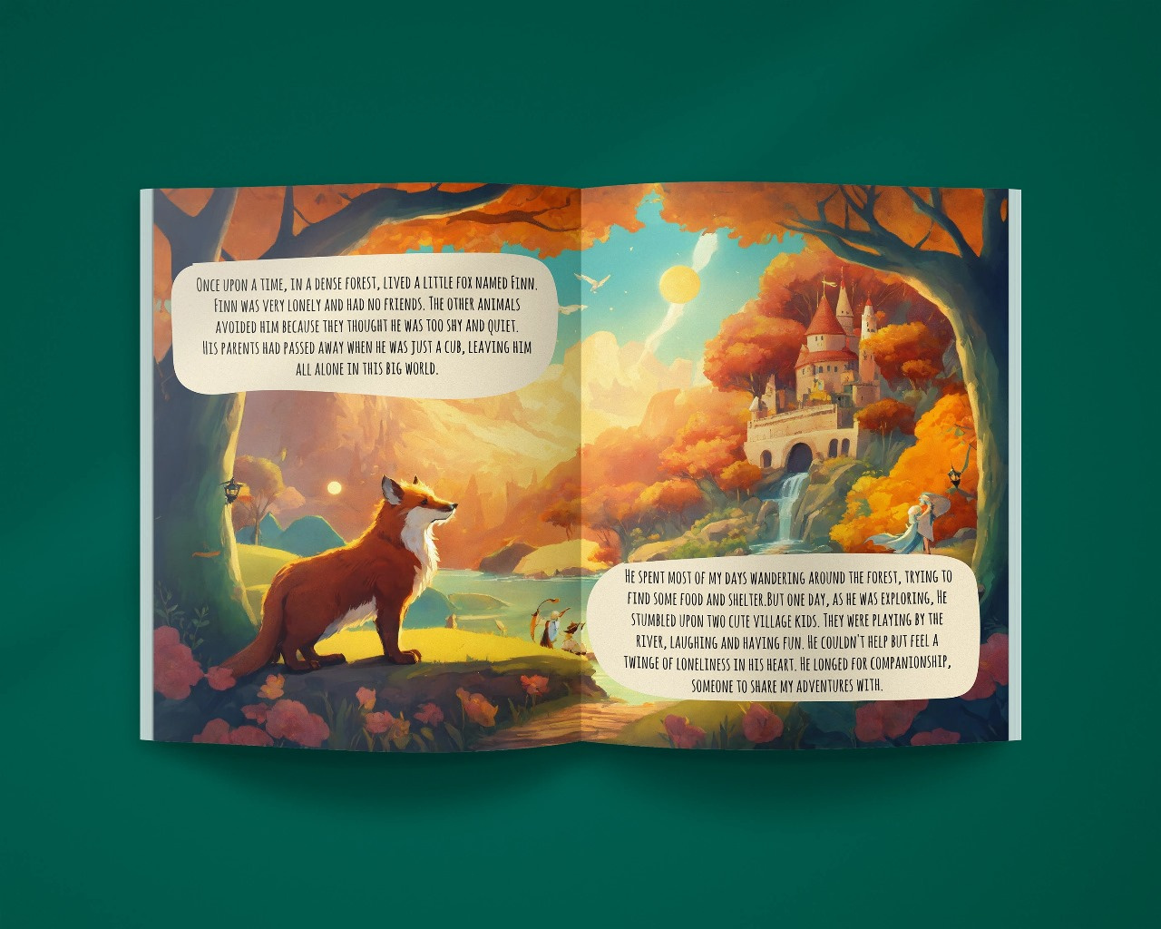 Kids Story Book Design bookdesign illustration storybook