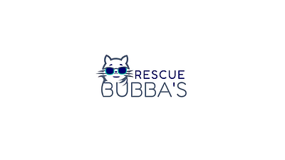Cat Rescue branding illustration logo