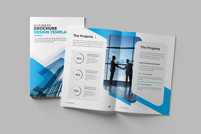 Creative brochure multipage design brochure