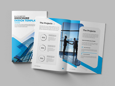 Creative brochure multipage design brochure
