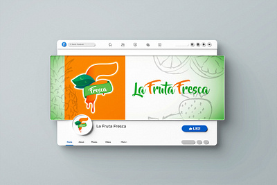La Fruta Fresca 3d branding design graphic design illustration logo typography vector