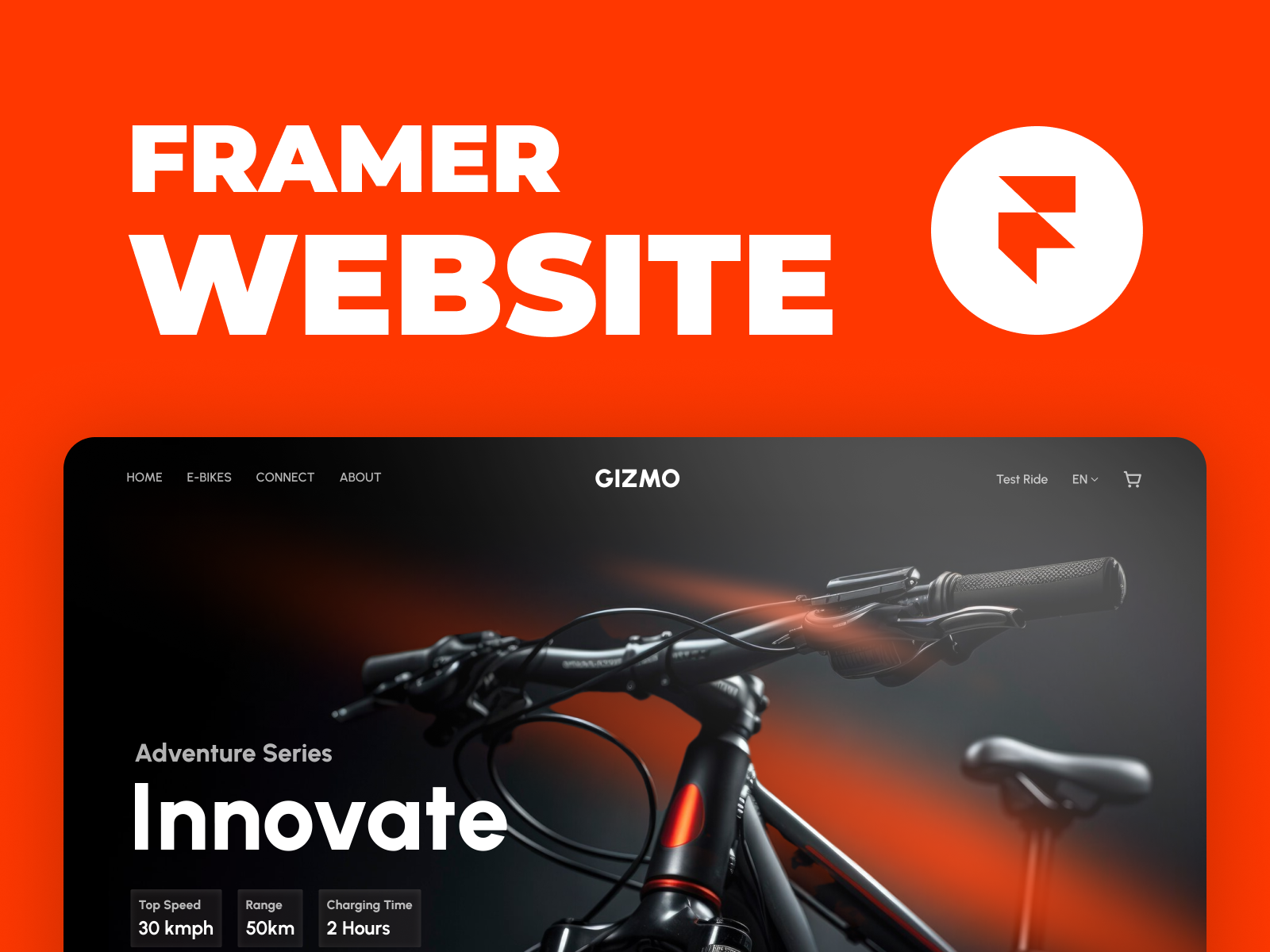 Example of Framer Website Design & Development