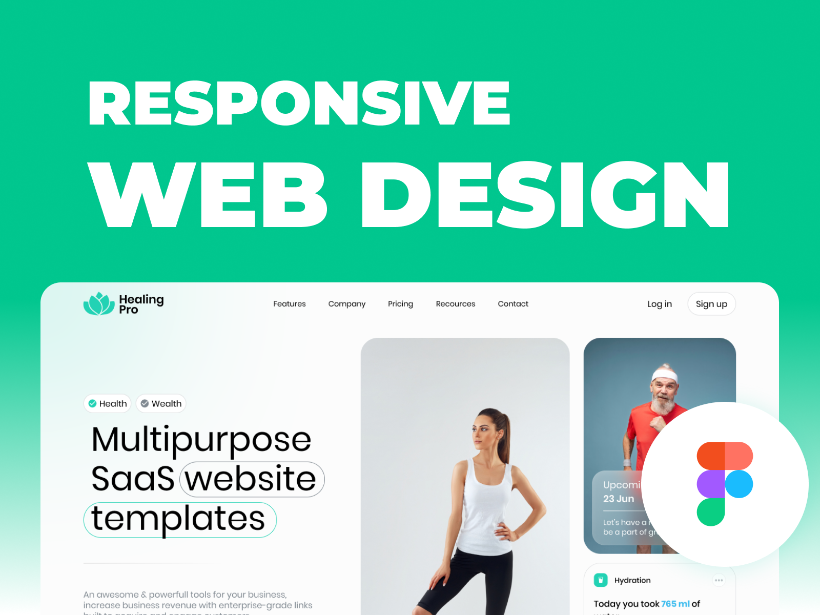 Example of Website Design In Figma (UI/UX)