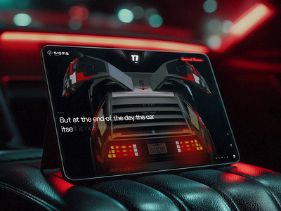DMC — Business Landing Page with 3D DeLorean 3d 3d car 3d delorean 3d design business landing page event website interactive interactive design landing page marketing marketing design motion graphics ui