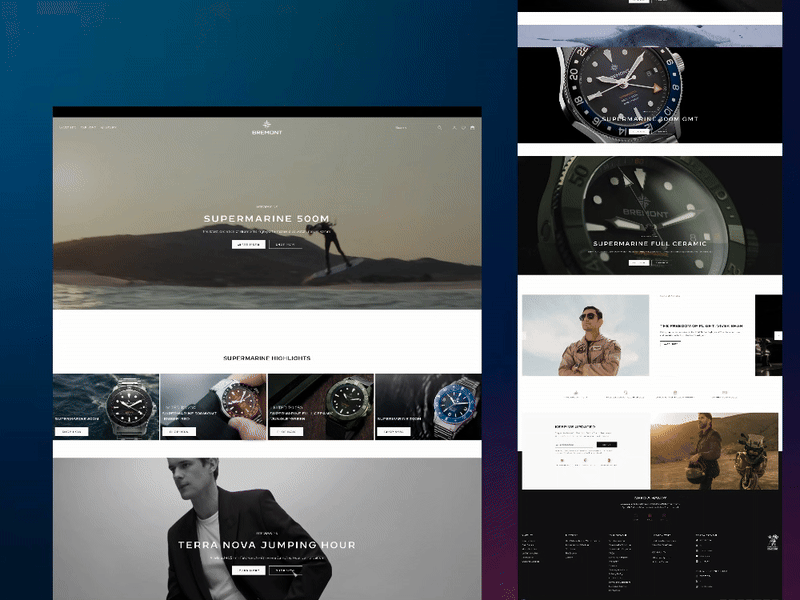 Watch. Shop Text Example Luxury Watch Store Design by Mahamudul Sobuj on Dribbble