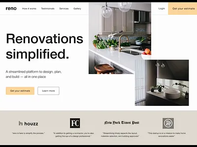 🛠️ Home Renovation Website (pt.2) - Motion Practice animation motion graphics ui ux design