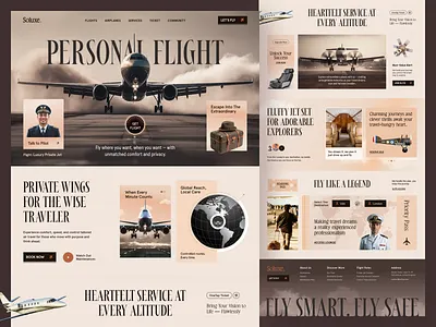 Soluxe - Website Design for Private Flights air travel booking system charter design services first class flight flight booking holiday landing page landingpage luxury air aviation luxury flight millionaire private flight private flight private jet private travel vacation web design webdesign website design website designer