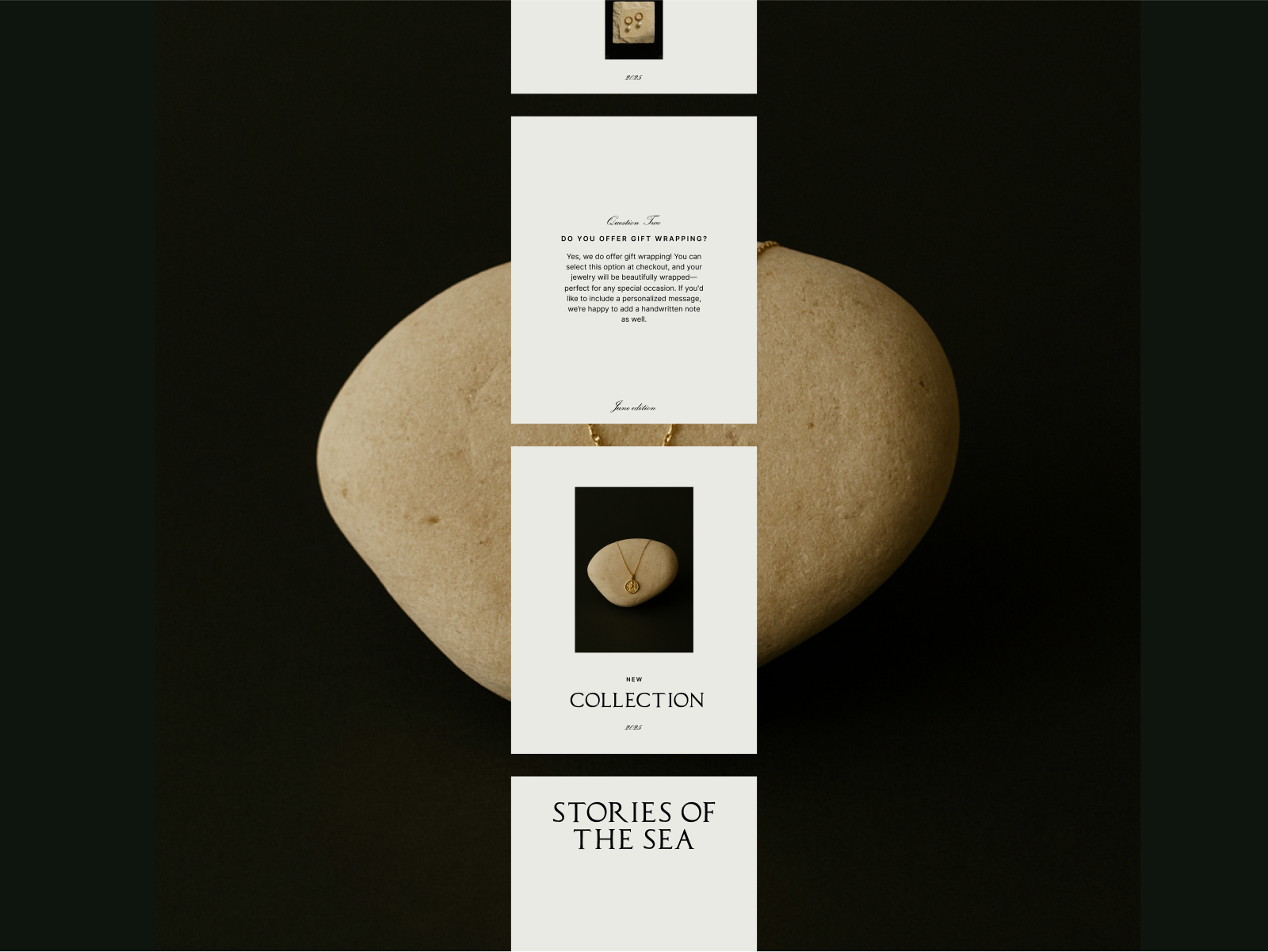 Example of Elegant Instagram Templates Issue 138