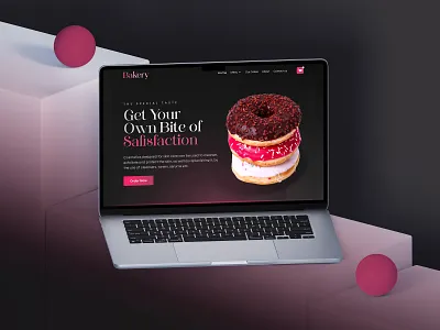 Modern Bakery Marketplace Web Design: Responsive Cake Shop baked food bakery homepage bakery web design cooking dashboard dribble best shot ecommerce website food web landing page marketplace netro netrosystems pastry responsive design sweets app trending web design website design