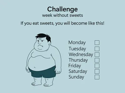 Motivational illustration for weight loss. branding challenge design graphic design illustration logo motivational illustration nutritionist vector