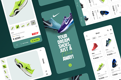 E-Commerce Mobile App app branding design graphic design illustration logo typography ui ux vector