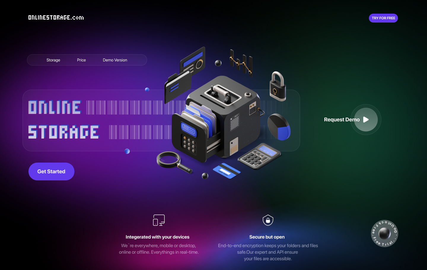 UI Design Storage 2025 3d black branding concept crypto dark figma graphic design motion graphics shot ui uiux web3
