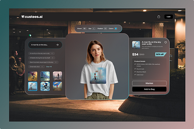 Custees.ai Homepage app branding design graphic design illustration logo typography ui ux vector
