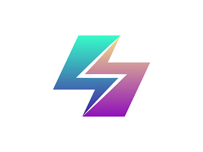 S-Bolt – Spark-Inspired Gradient Logo Concept ai gradient logo ai logo app icon branding creative logo graphic design lightning bolt modern s letter logo s logo saas logo spark spark logo