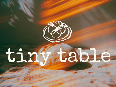 Tiny Table Logo branding design graphic graphic design illustration logo logotype marque symbol