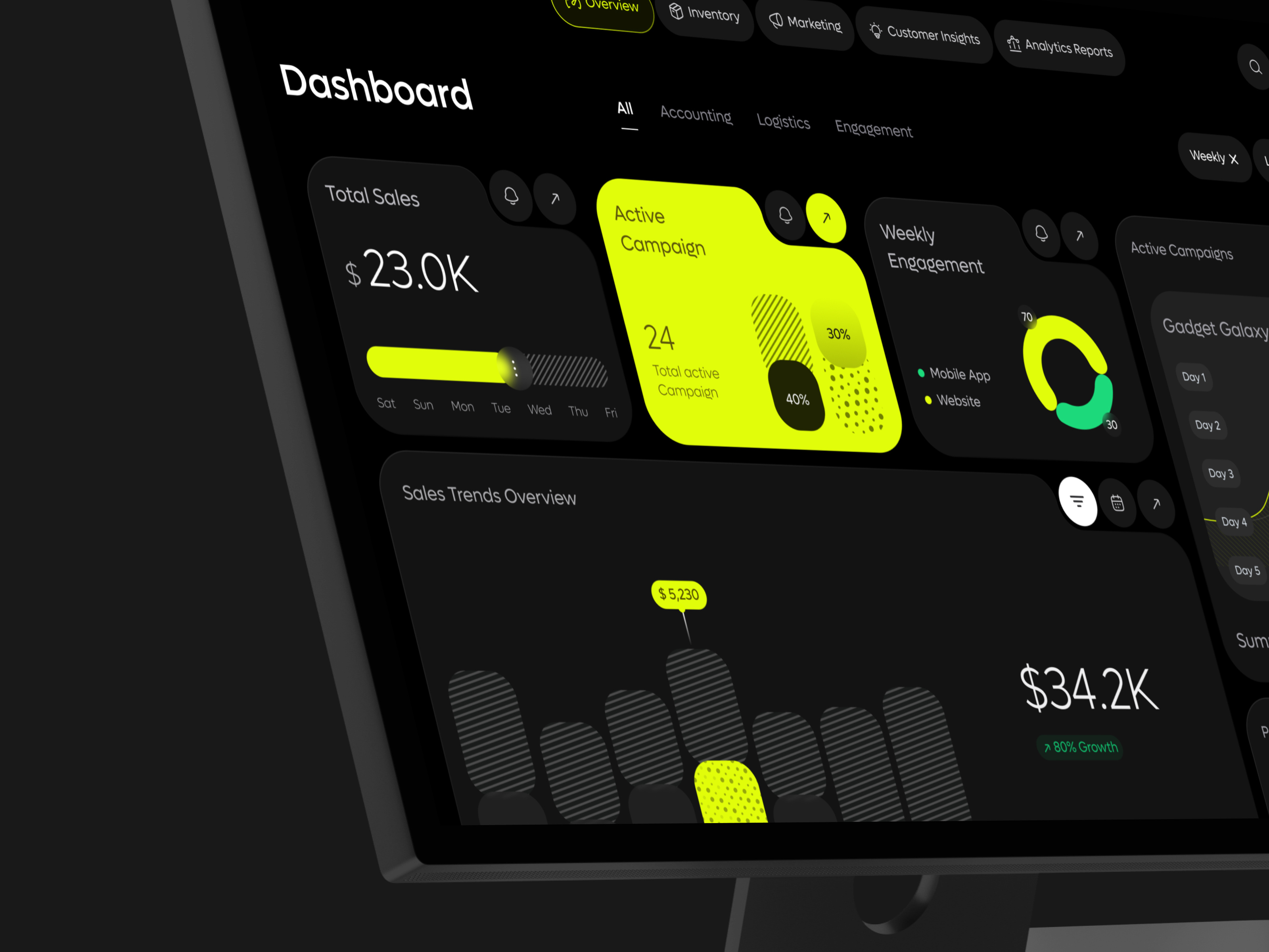 Example of UI/UX Design