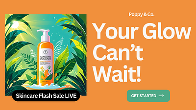Product design for advertisement branding graphic design typography
