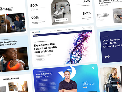 Advanced Lab Testing Website – Clean, Clinical, Conversion-Focus clean ui design clinic website design design diagnostic center web design graphic design health tech design healthcare ui lab testing website landing page design layout medical website design mockup modern healthcare website pathology website responsive medical web ui ux for healthcare web development website wordpress theme