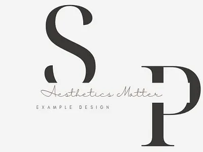 SP LOGO SAMPLE branding graphic design logo typography
