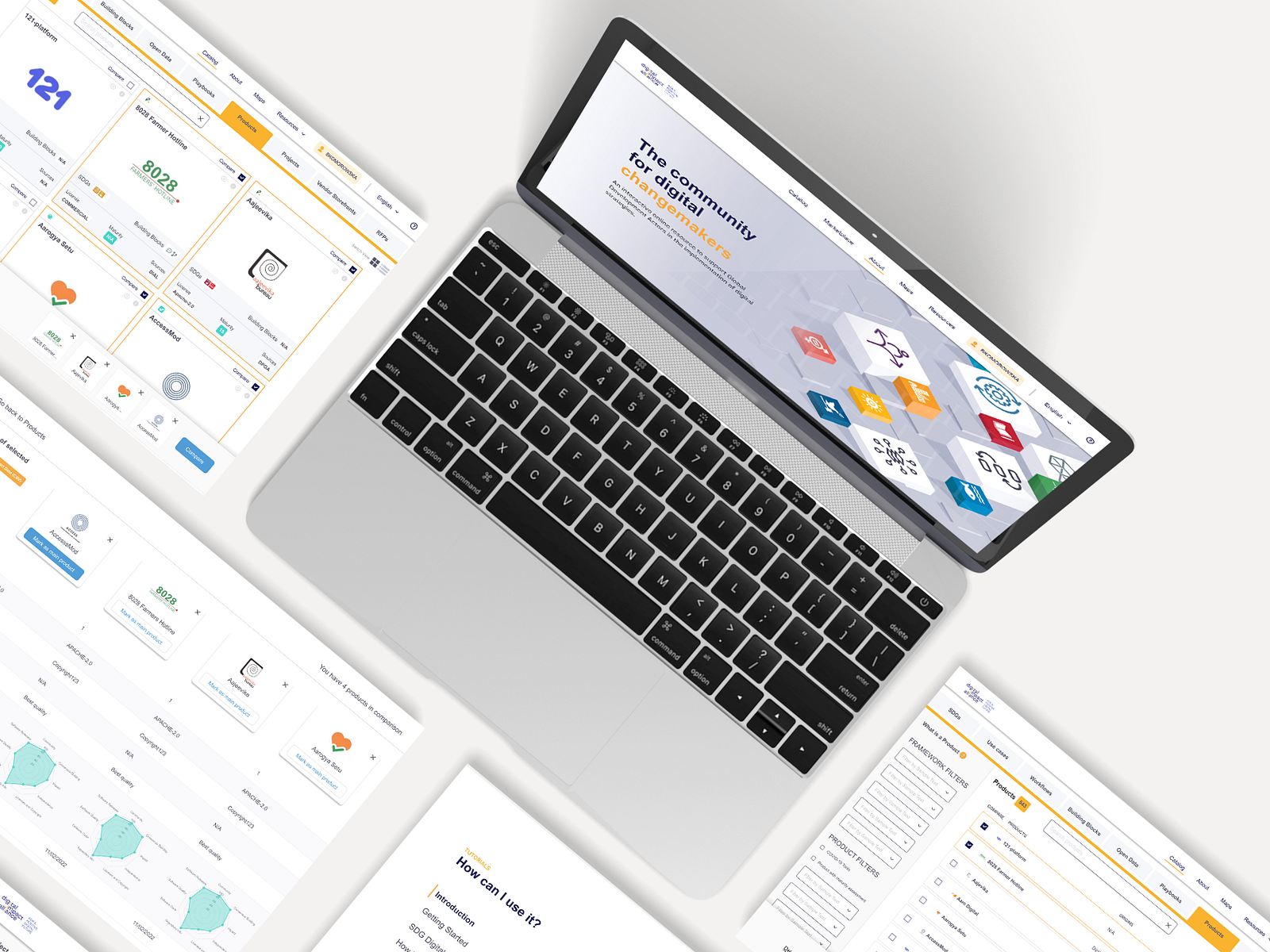 DIAL Catalog of Digital Solutions by SolDevelo on Dribbble