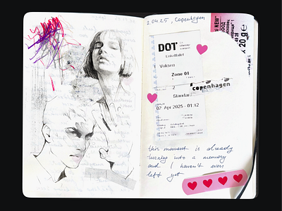 copenhagen notes abstract art design drawing graphic design painting sketchbook ui