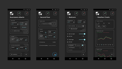 Home Automation design ui ux