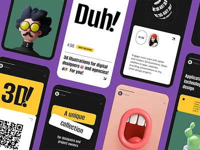 3D Studio - Playful & Dynamic Mobile UI for Digital Assets app design app screen colorful colorful ui creative creative community design designers digital assets mobile mobile design ui ui design user experience user friendly ux ux design ux ui