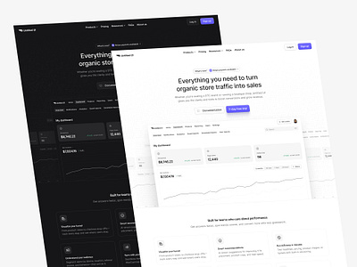 Minimal landing page — Untitled UI b2b header landing page modern saas web design
