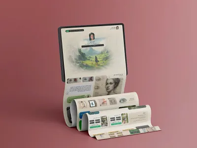 Web UI Design For Sketch tutor branding graphic design ui ui design